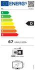 TCL 4K UHD SQD-Mini LED Google TV 65C8L, 65"